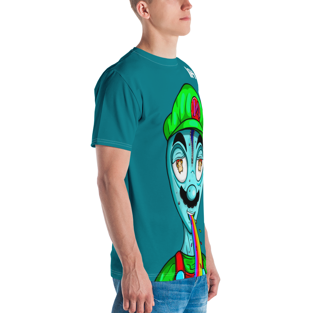 Alien #0019 by inkink Shivadelic - ALL OVER t-shirt