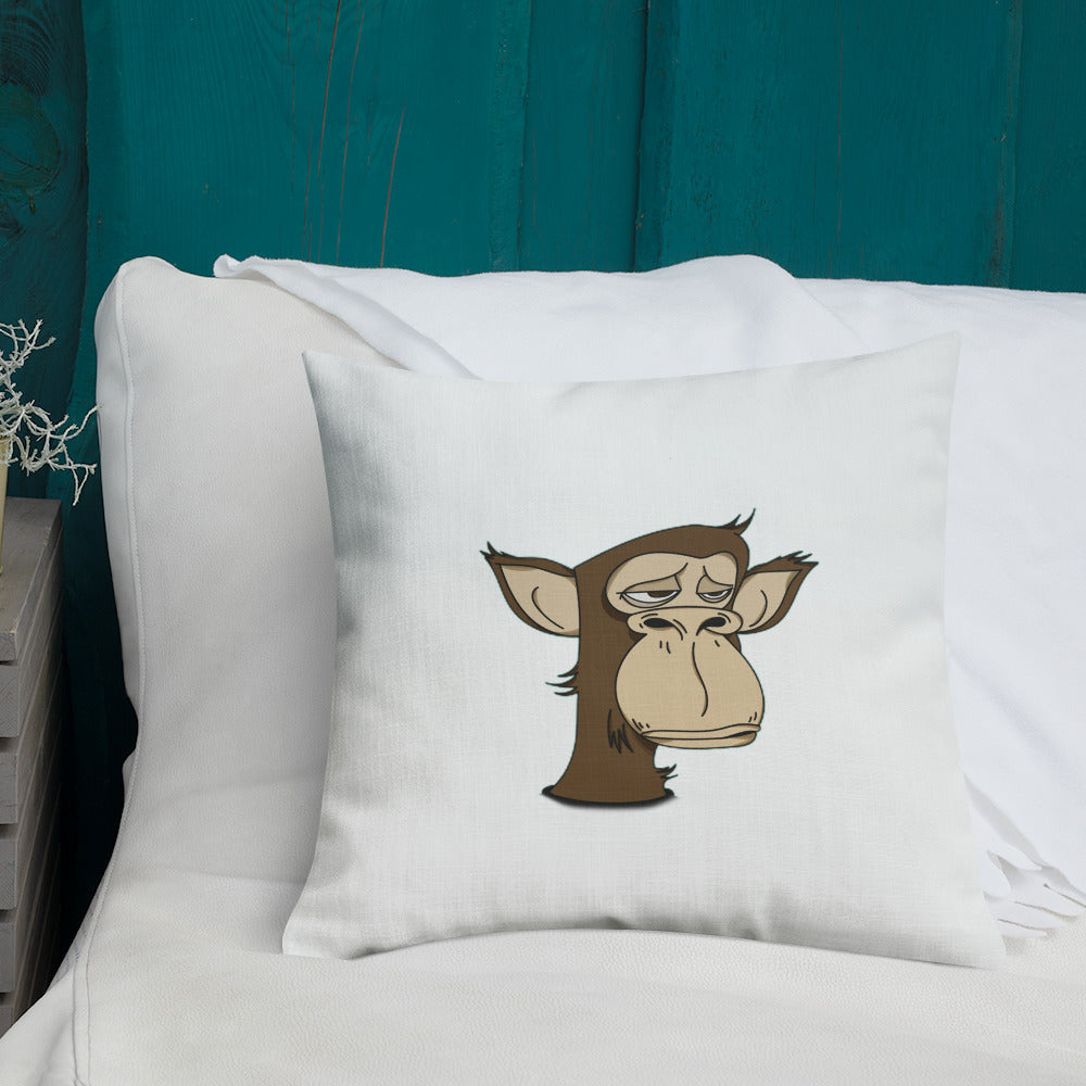 Premium Pillow feat Polygon Ape YC #6437