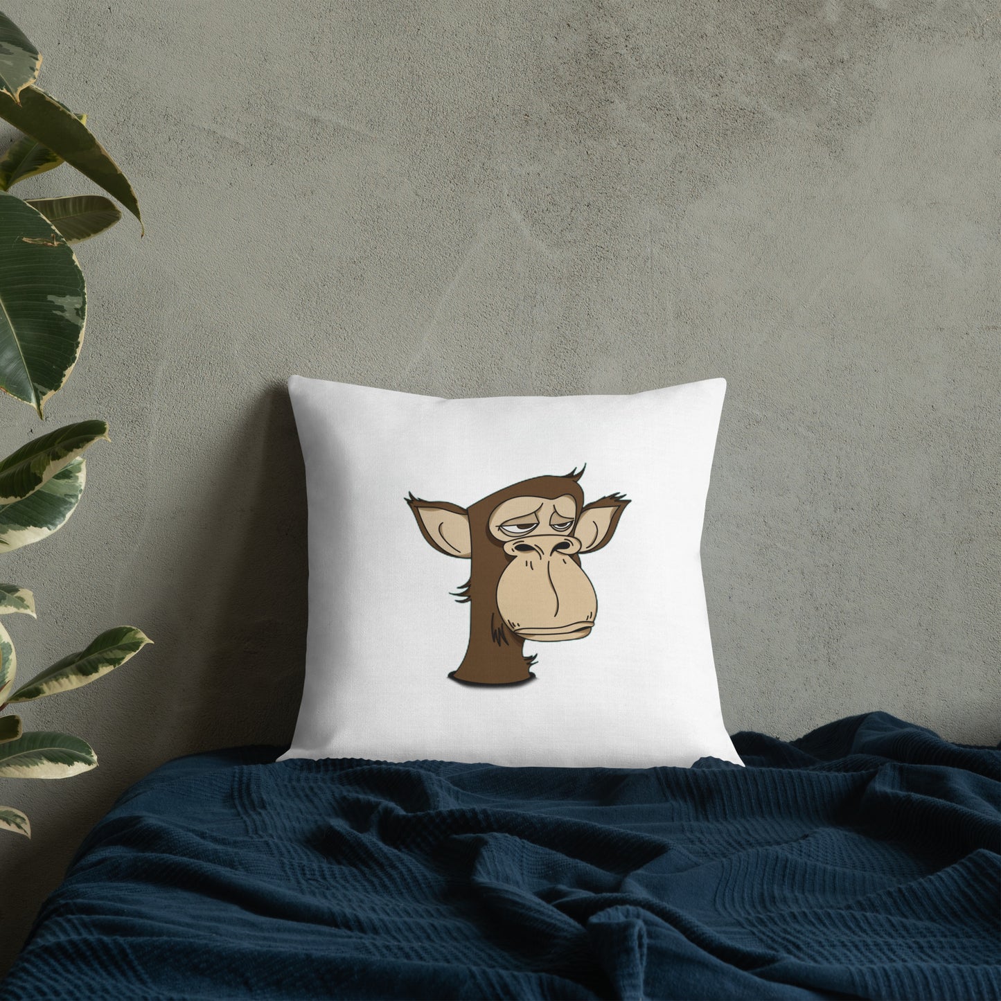 Premium Pillow feat Polygon Ape YC #6437