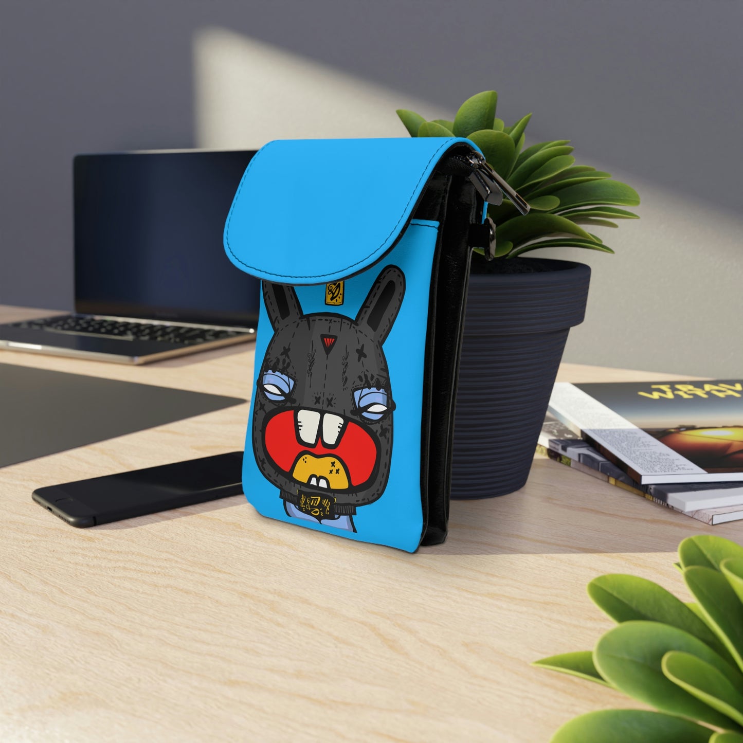Small Cell Phone Wallet feat. NFT TKP BAD BUNNY #0978
