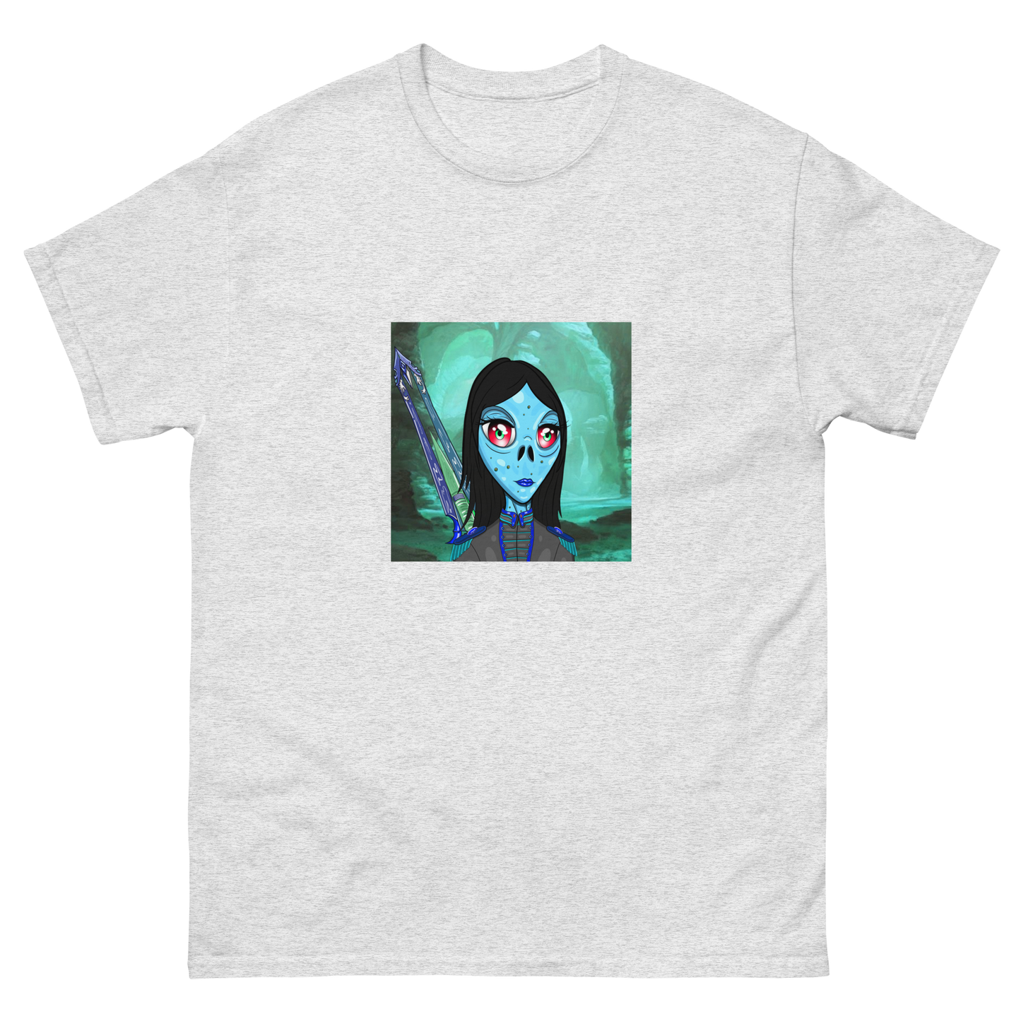 Alien #0028 by inkink Shivadelic - T-shirt