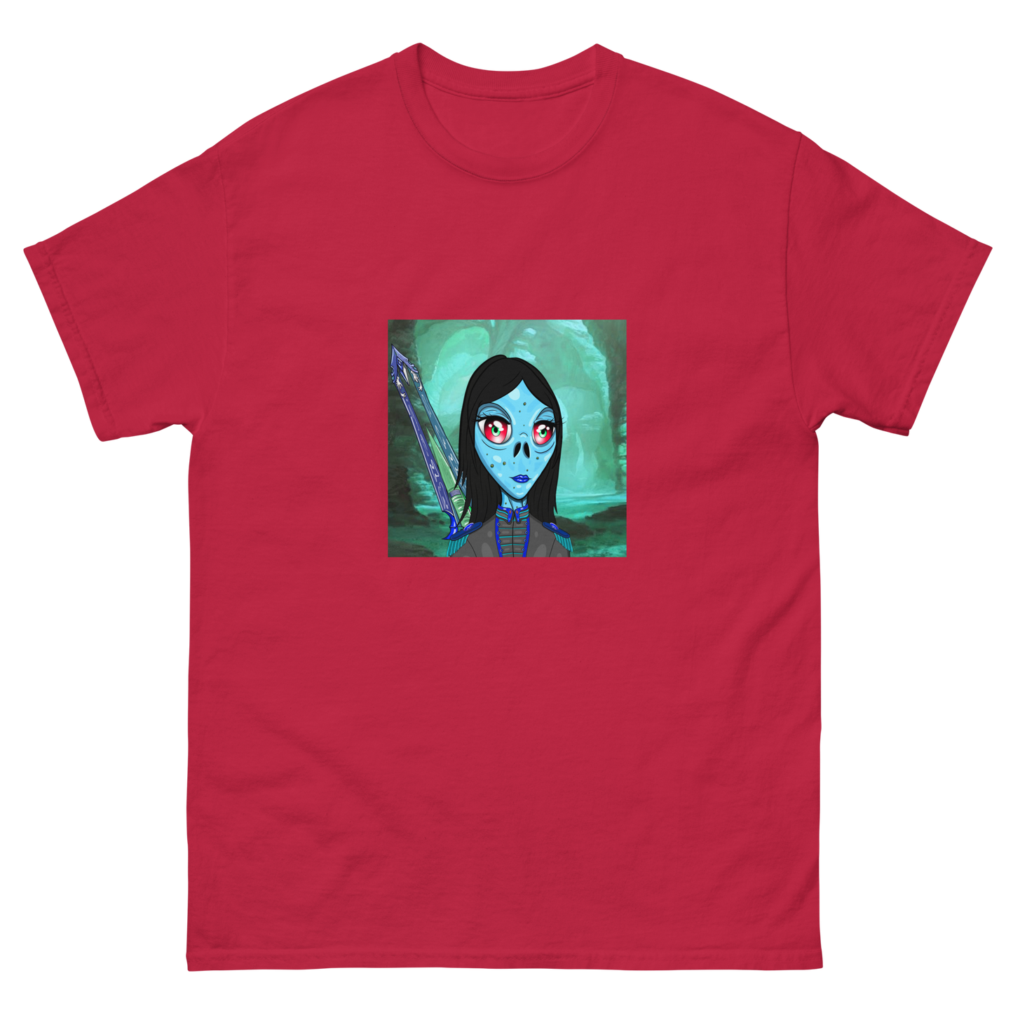 Alien #0028 by inkink Shivadelic - T-shirt