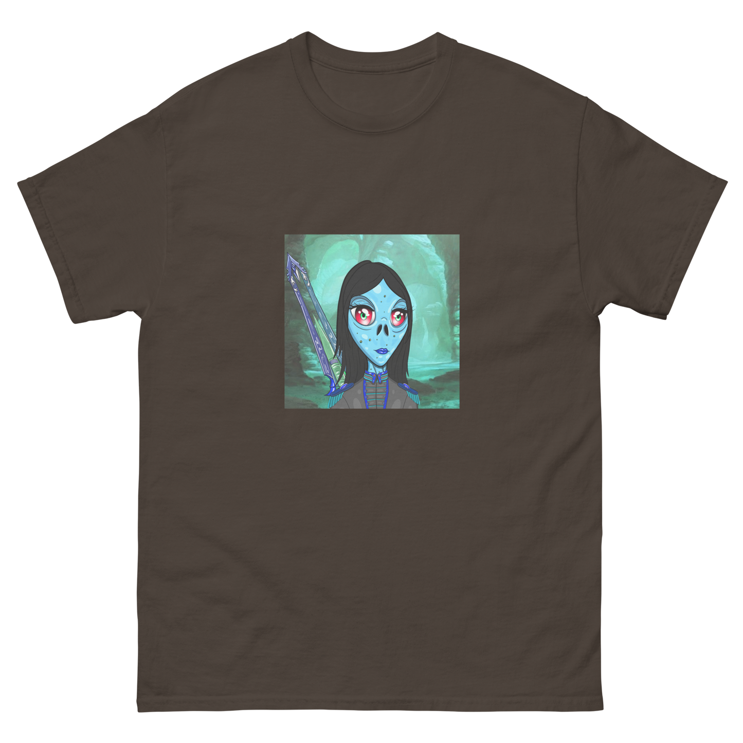 Alien #0028 by inkink Shivadelic - T-shirt