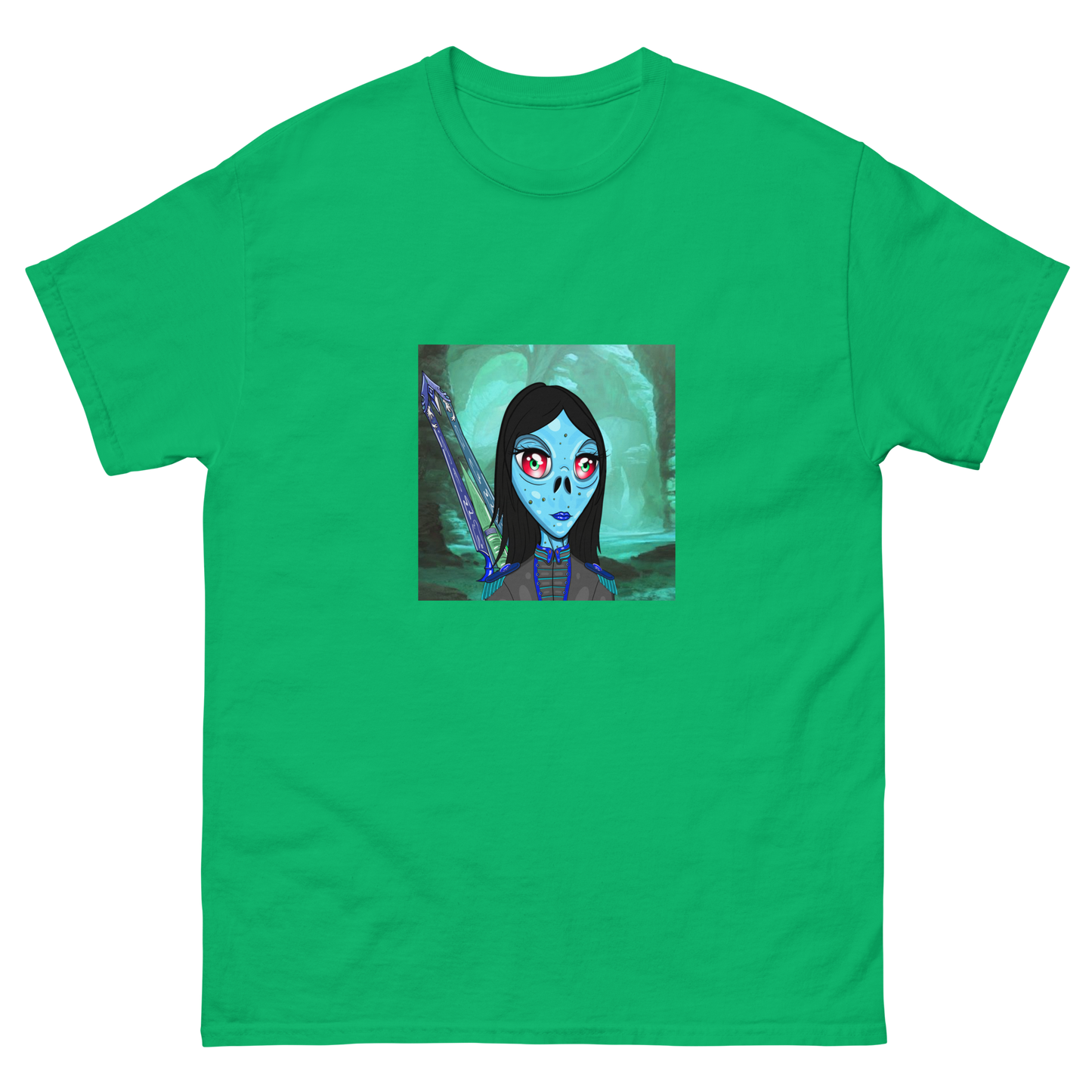 Alien #0028 by inkink Shivadelic - T-shirt