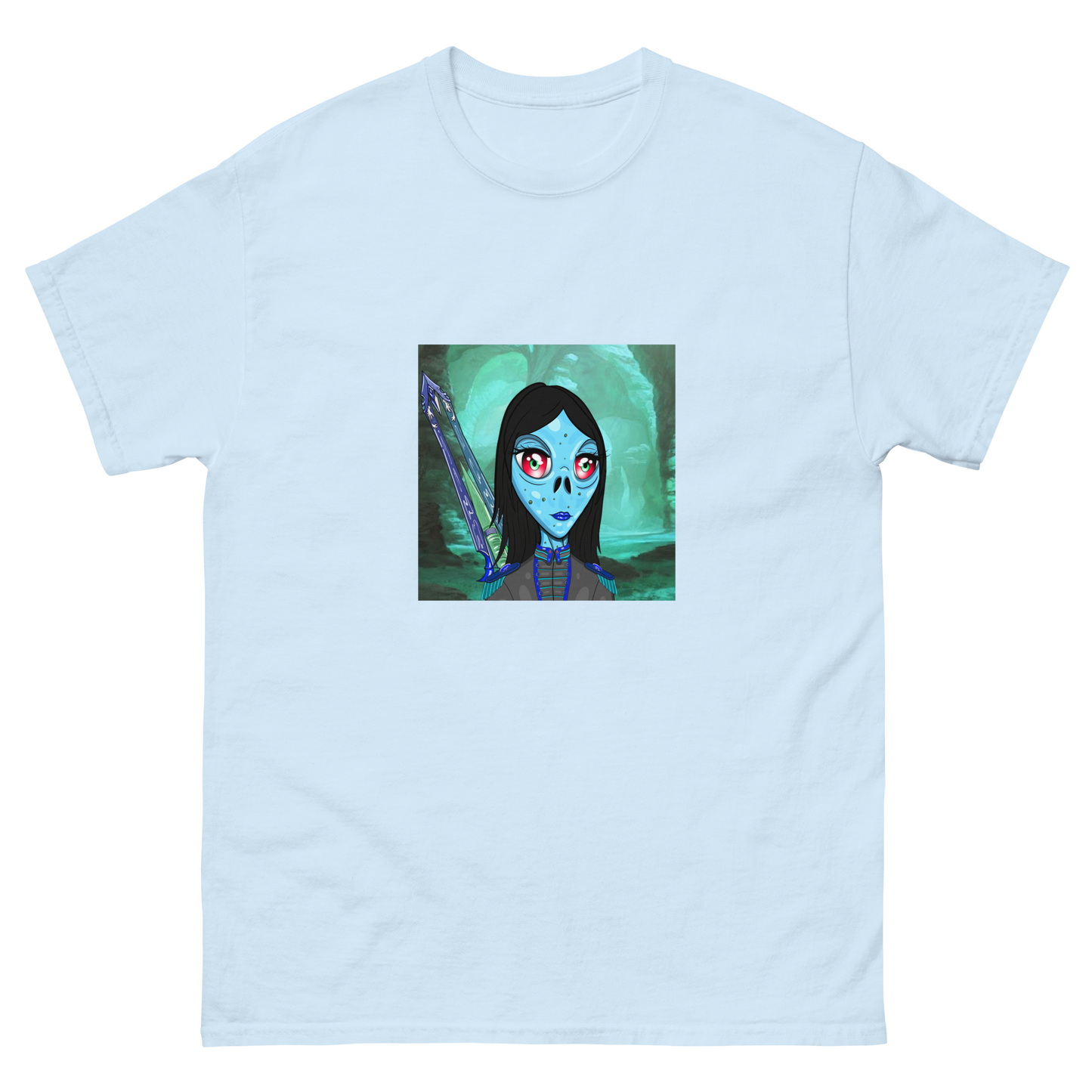 Alien #0028 by inkink Shivadelic - T-shirt