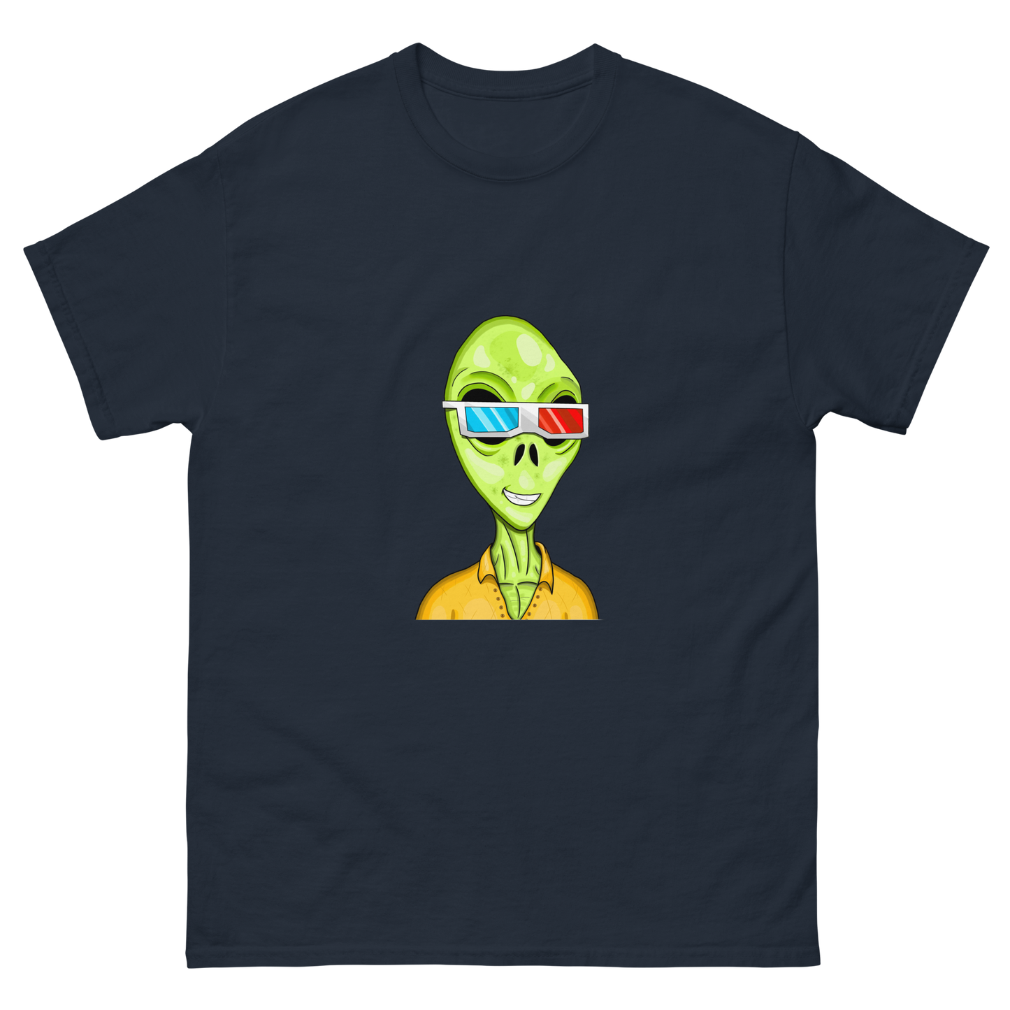 Alien #0010 by inkink Shivadelic - T-Shirt