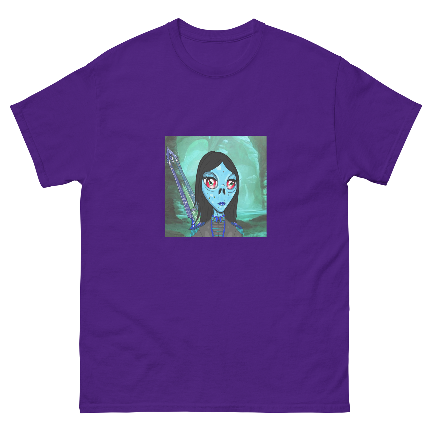 Alien #0028 by inkink Shivadelic - T-shirt