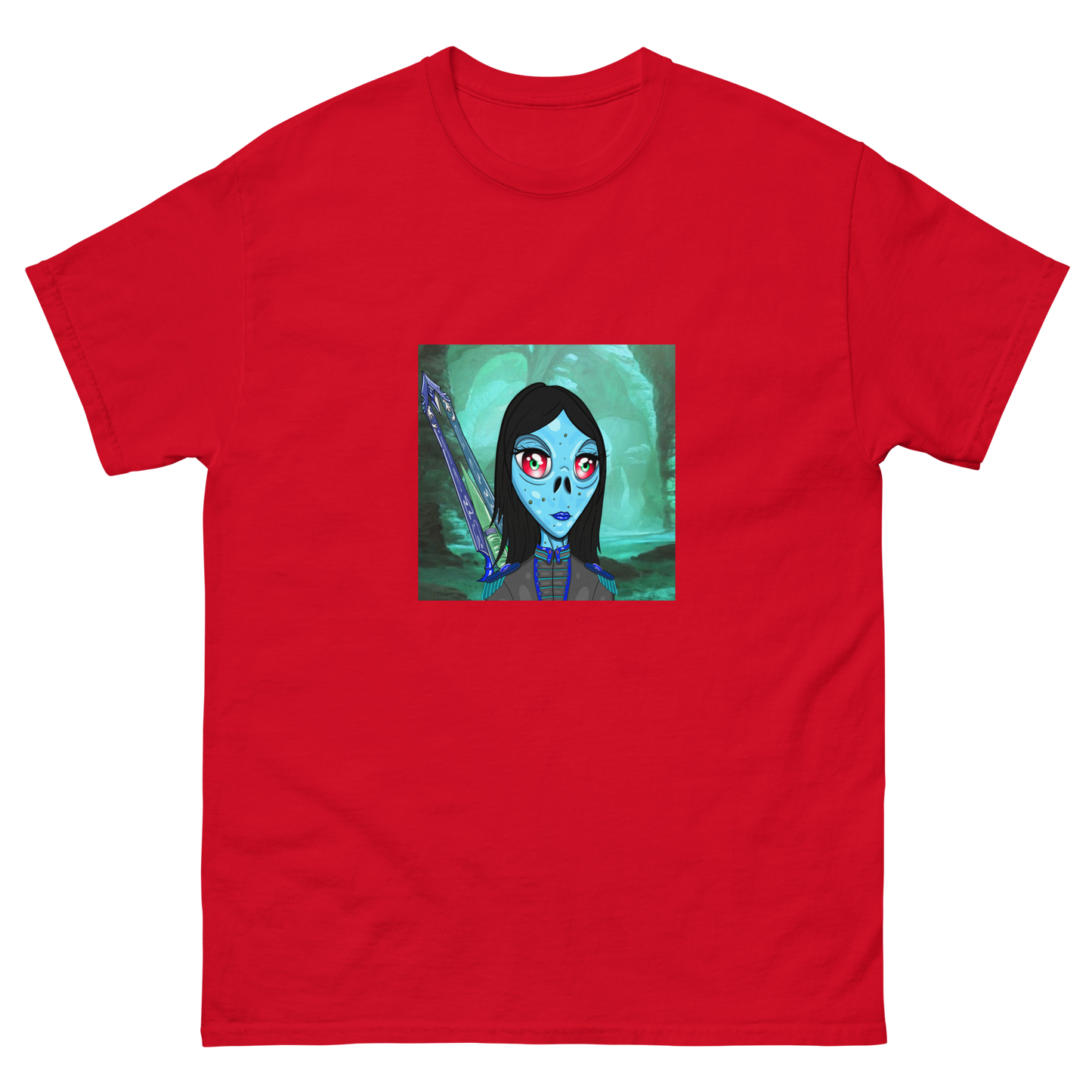 Alien #0028 by inkink Shivadelic - T-shirt