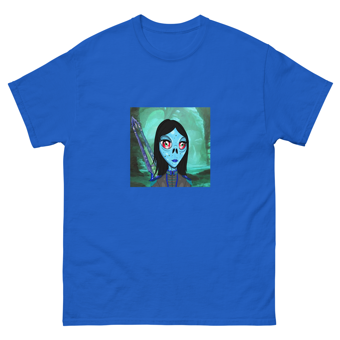 Alien #0028 by inkink Shivadelic - T-shirt