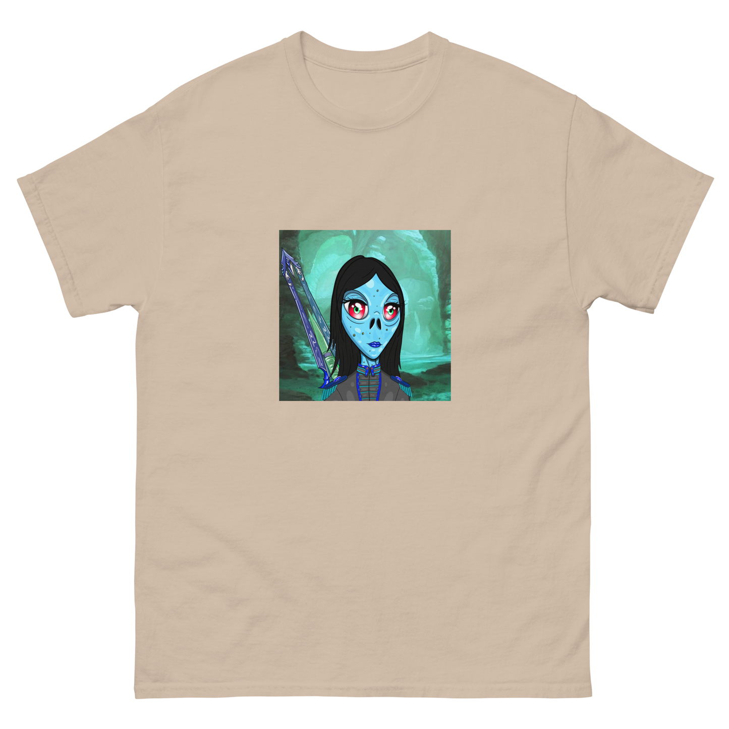 Alien #0028 by inkink Shivadelic - T-shirt