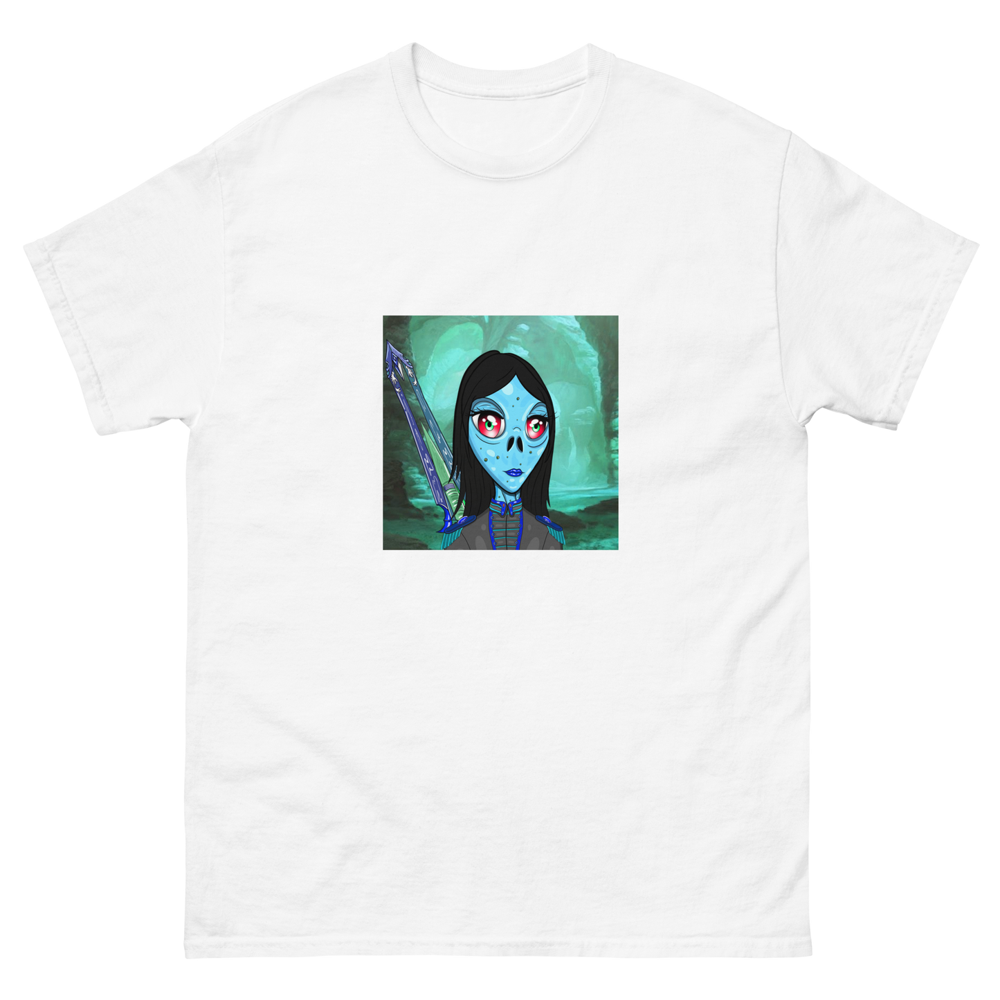 Alien #0028 by inkink Shivadelic - T-shirt