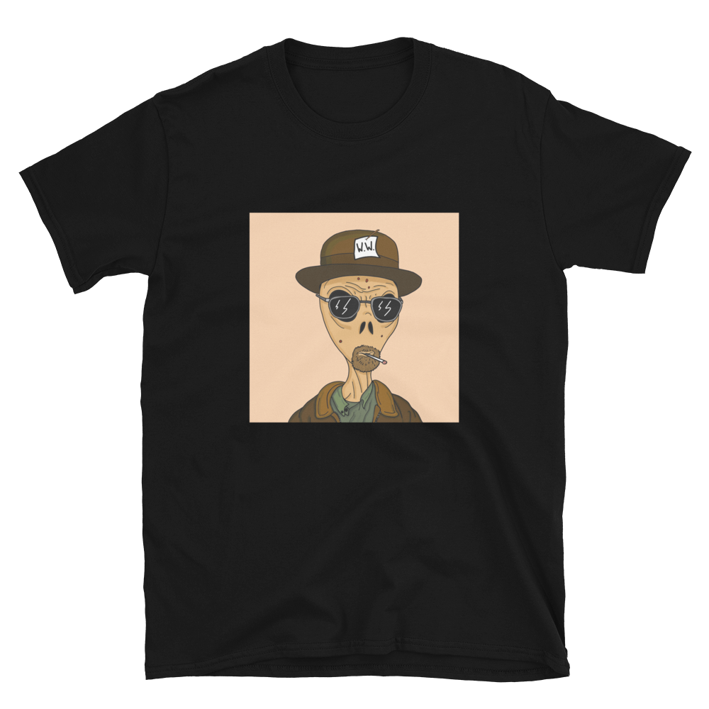 Alien #0004 by inkink Shivadelic - T-Shirt