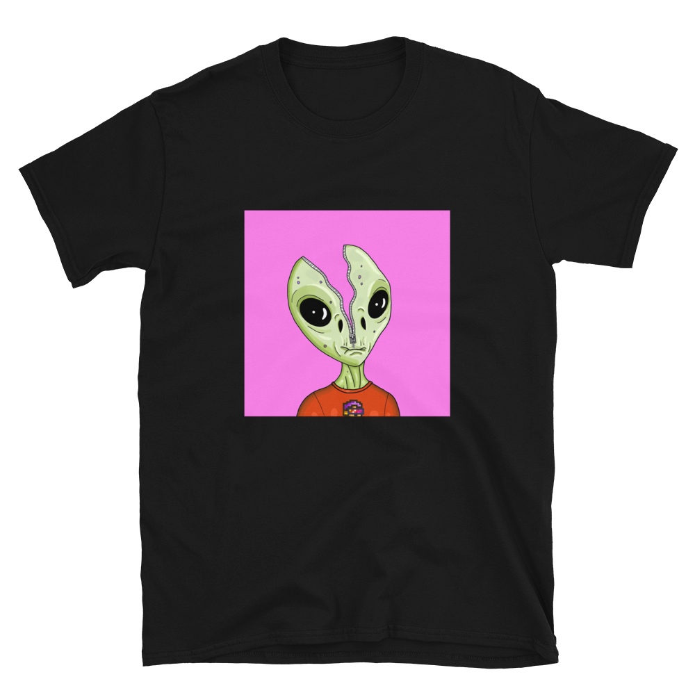 Alien #0007 by inkink Shivadelic - T-Shirt
