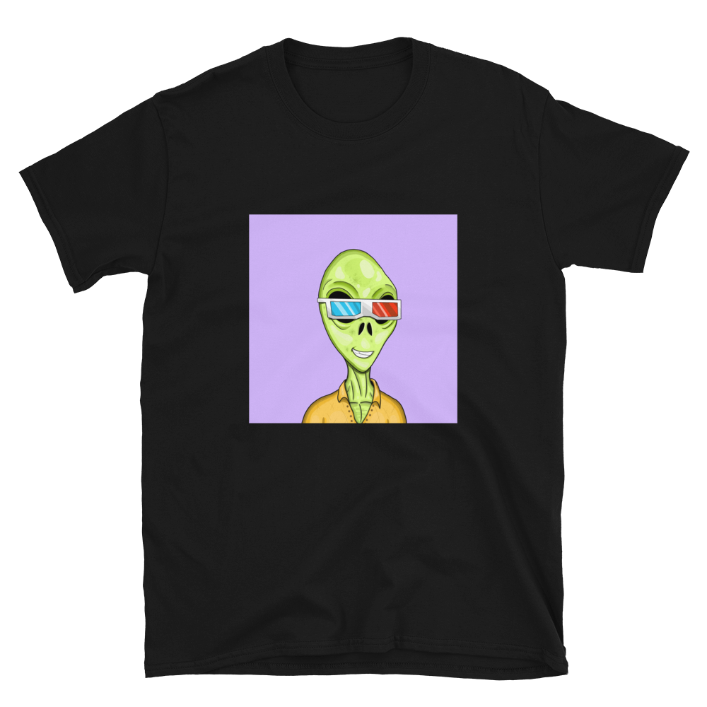 Alien #0010 by inkink Shivadelic - T-Shirt