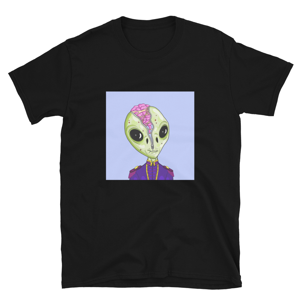 Alien #0008 by inkink Shivadelic - T-Shirt