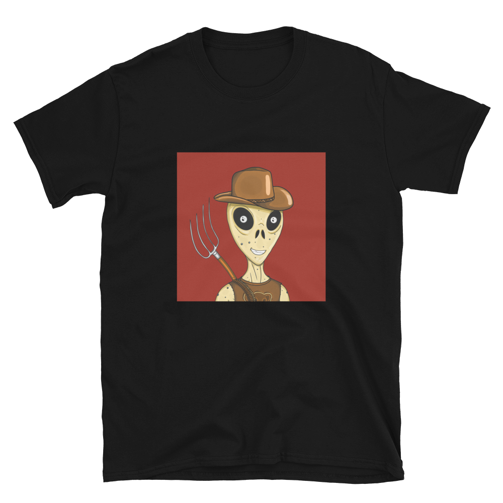 Alien #0015 by inkink Shivadelic - T-Shirt