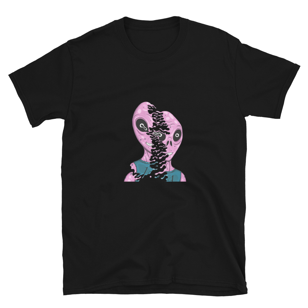 Alien #0016 by inkink Shivadelic - T-Shirt