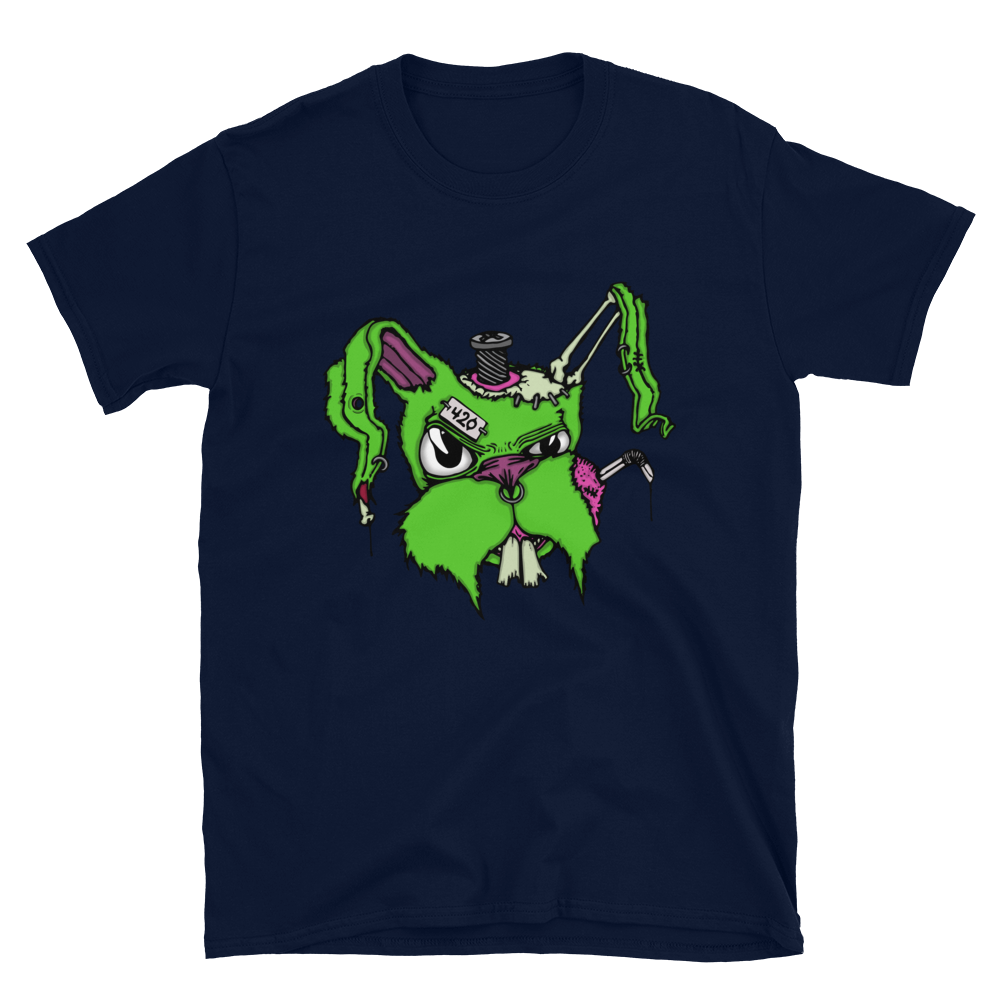 Twisted Bunny by Ralfvangal - T-Shirt