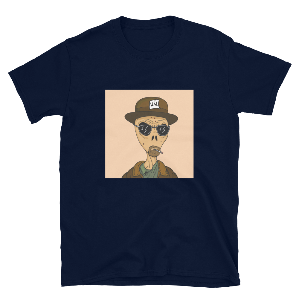 Alien #0004 by inkink Shivadelic - T-Shirt