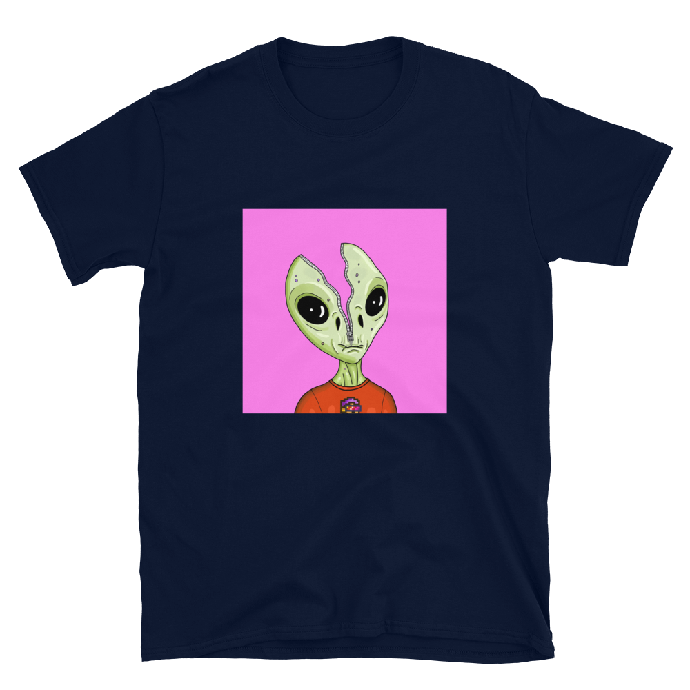 Alien #0007 by inkink Shivadelic - T-Shirt