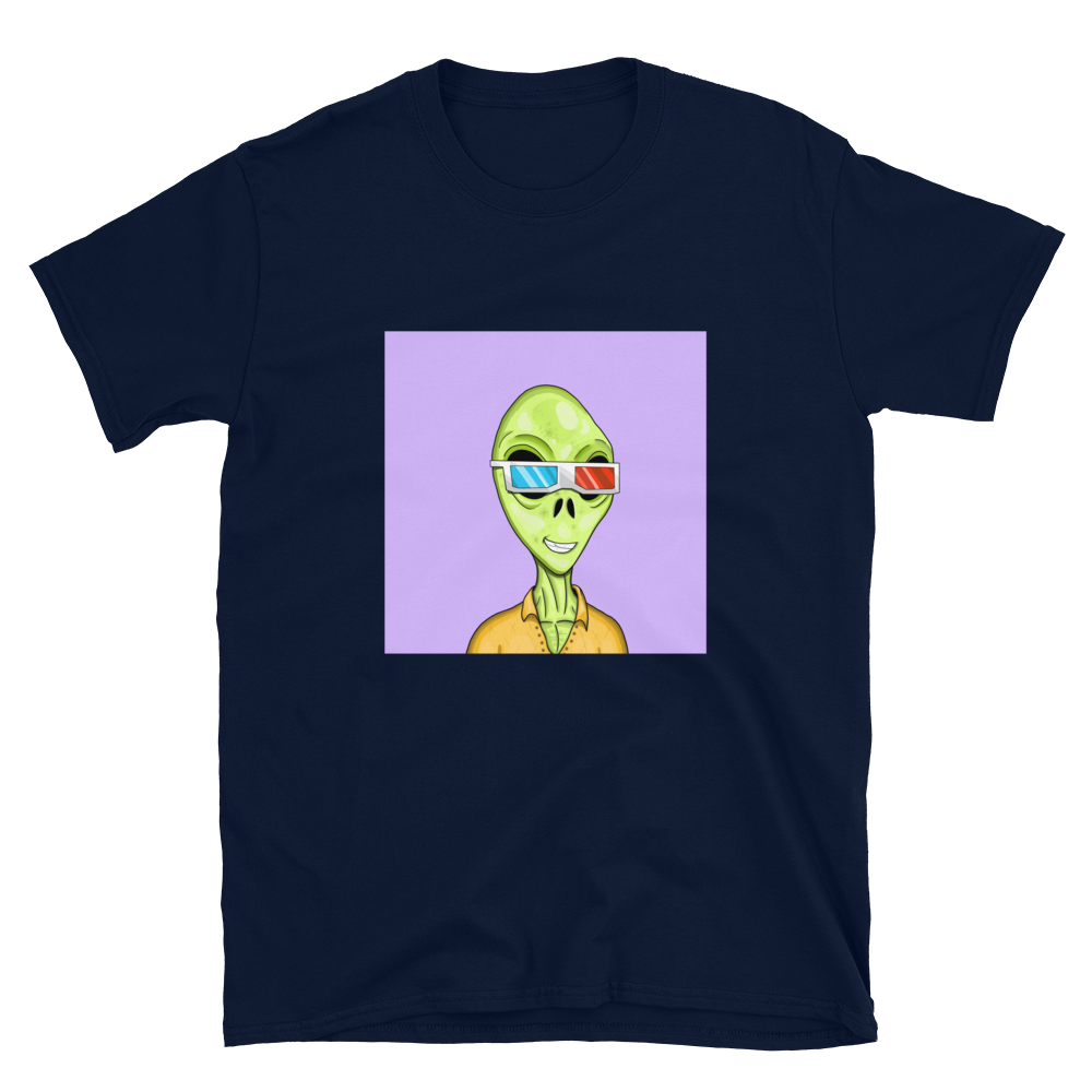 Alien #0010 by inkink Shivadelic - T-Shirt