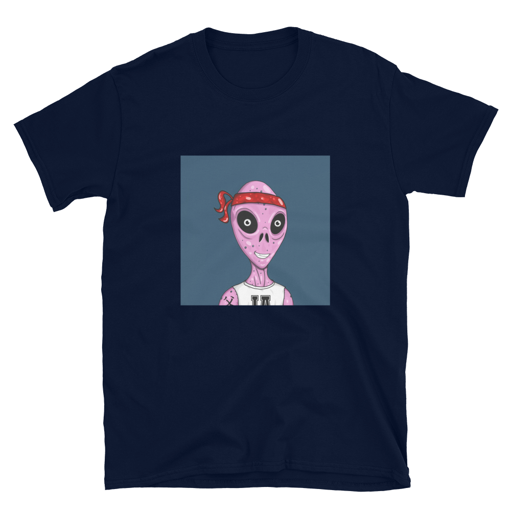 Alien #0014 by inkink Shivadelic - T-Shirt