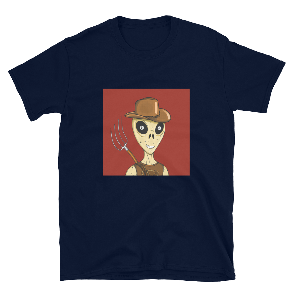 Alien #0015 by inkink Shivadelic - T-Shirt