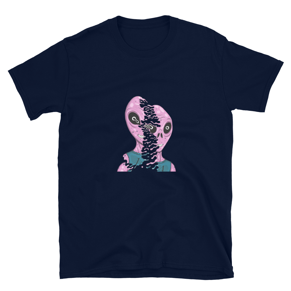 Alien #0016 by inkink Shivadelic - T-Shirt