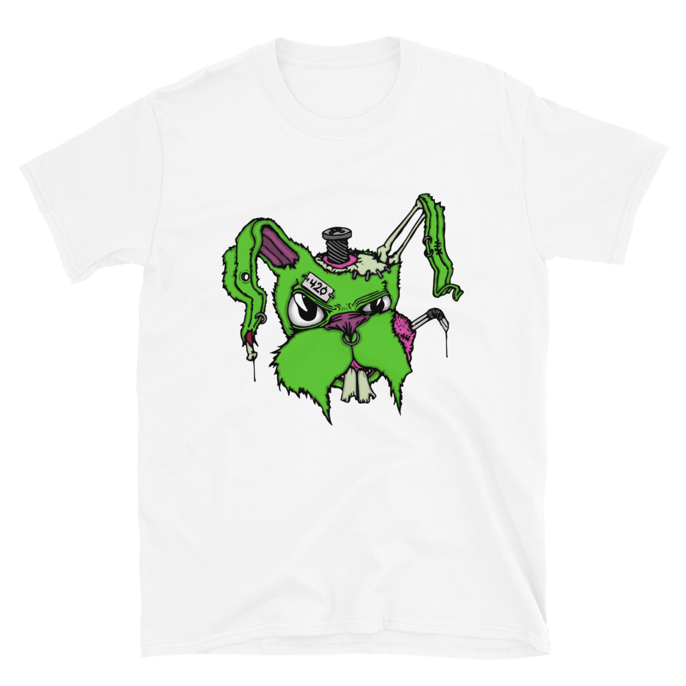 Twisted Bunny by Ralfvangal - T-Shirt