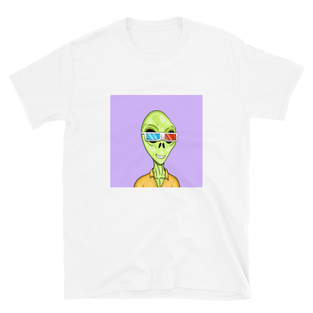 Alien #0010 by inkink Shivadelic - T-Shirt