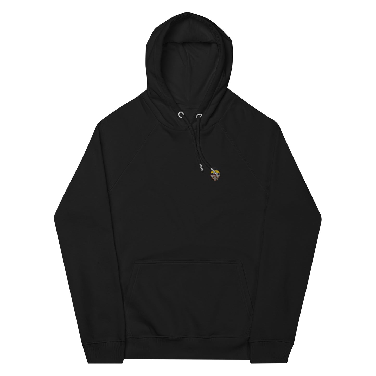feat feat Mbappe Faces NFT - Unisex eco raglan hoodie SINGLE EDITION