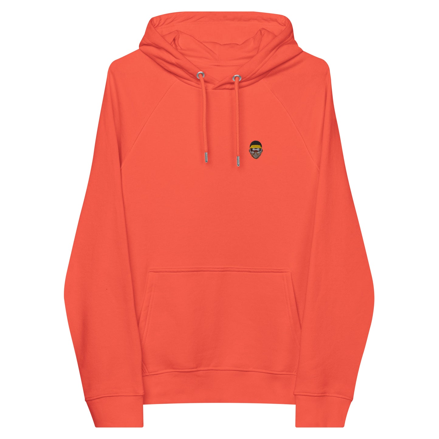 feat feat Mbappe Faces NFT - Unisex eco raglan hoodie SINGLE EDITION