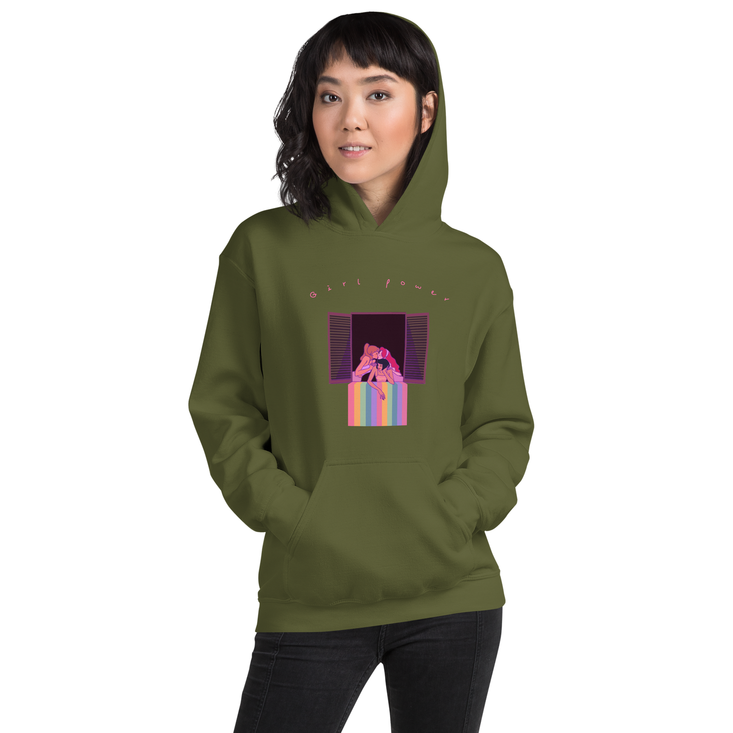 Girl power by Jiangbrulant - Hoodie