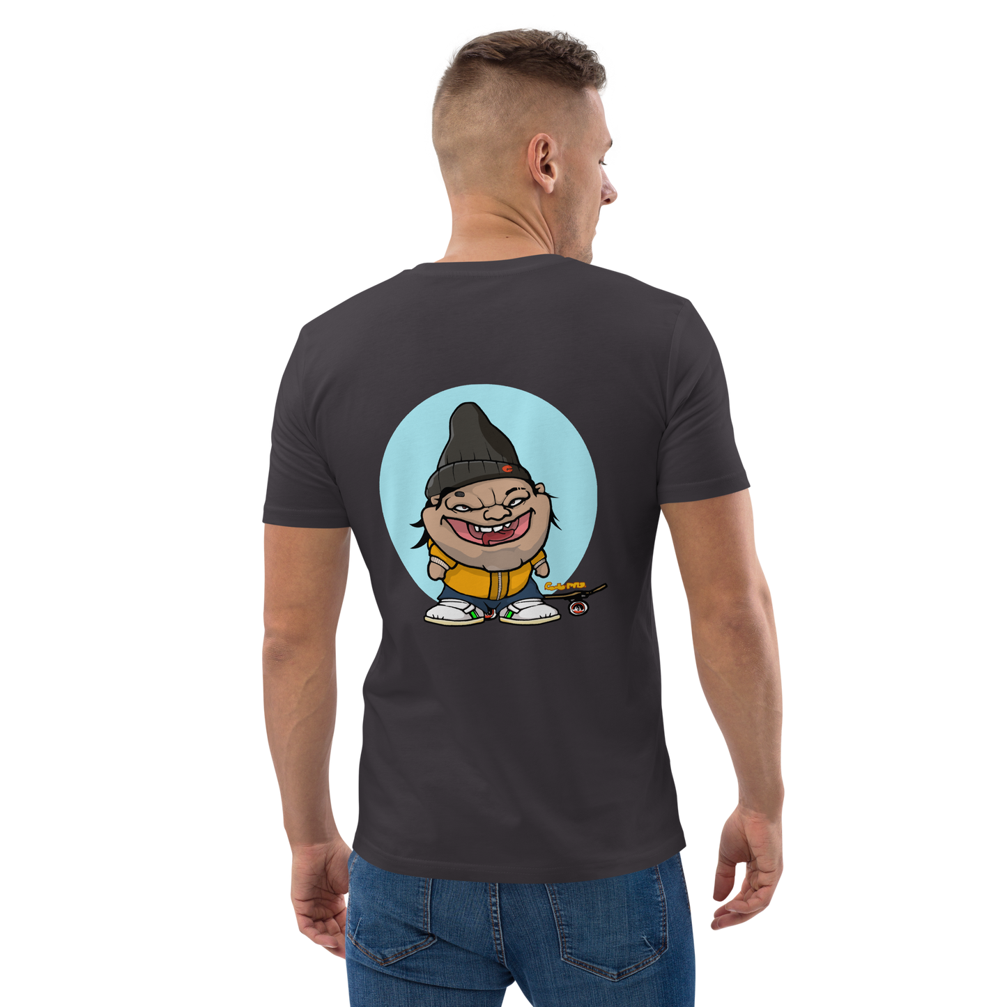 feat culpao_nft - Unisex organic cotton t-shirt REAR PRINT