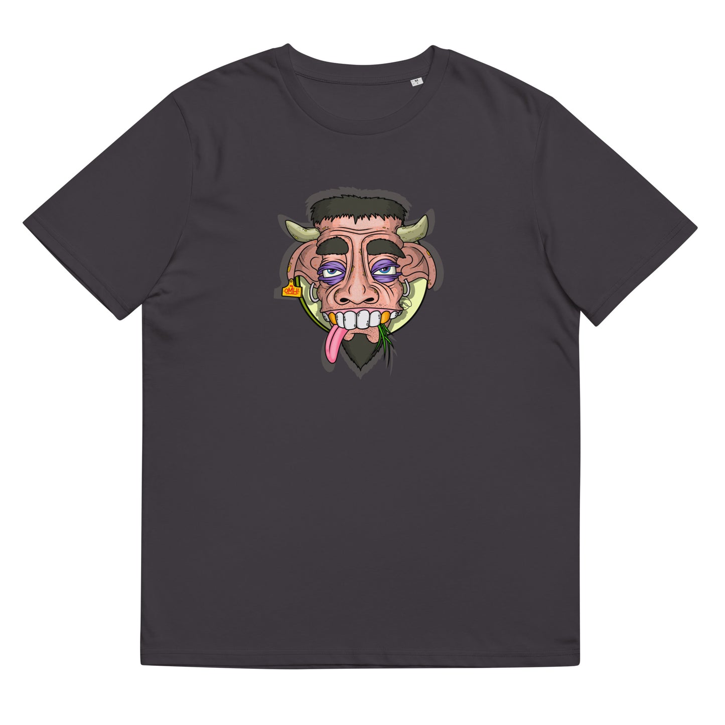 Unisex organic cotton t-shirt feat OldManHead