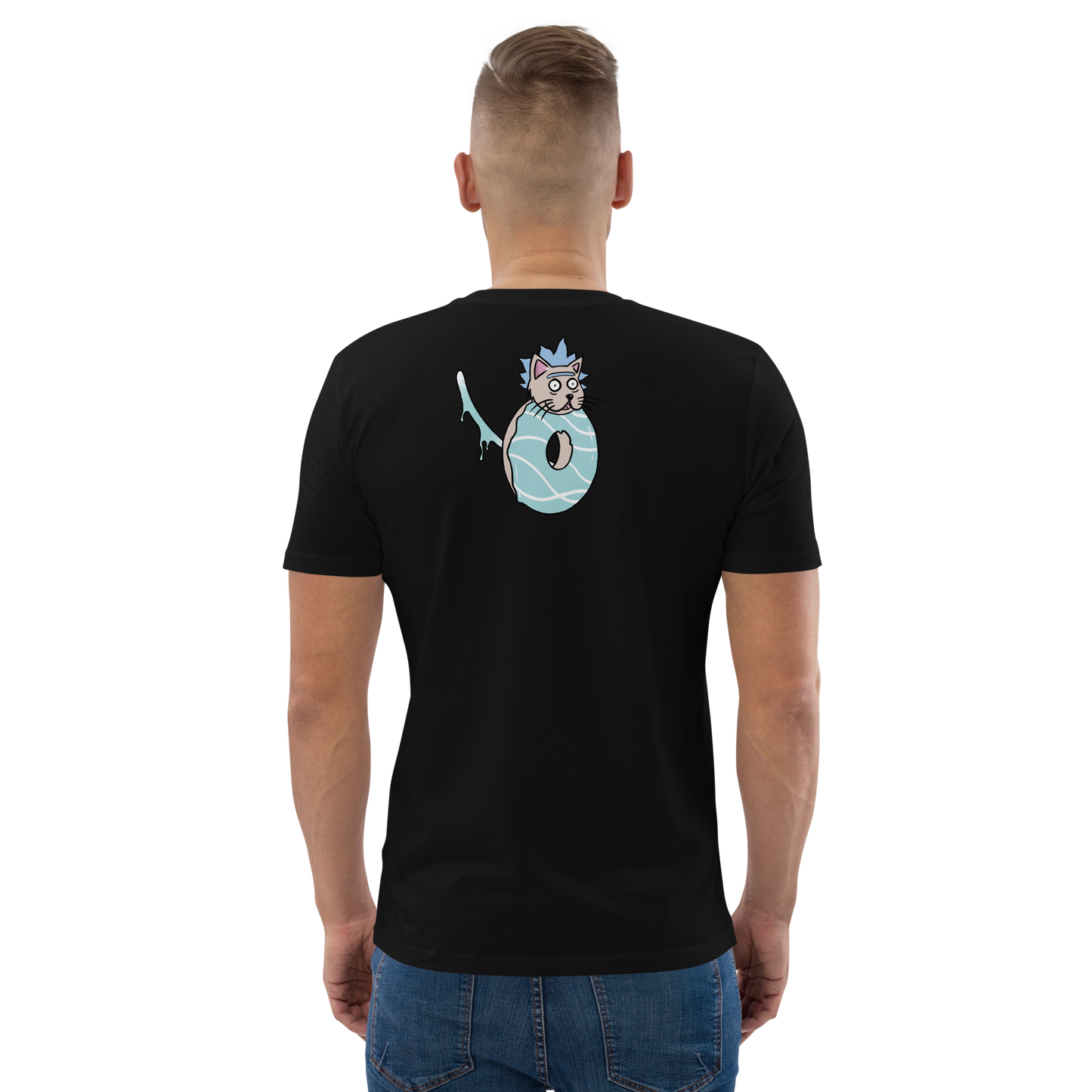 feat cr.em.y - Unisex organic cotton t-shirt REAR PRINT