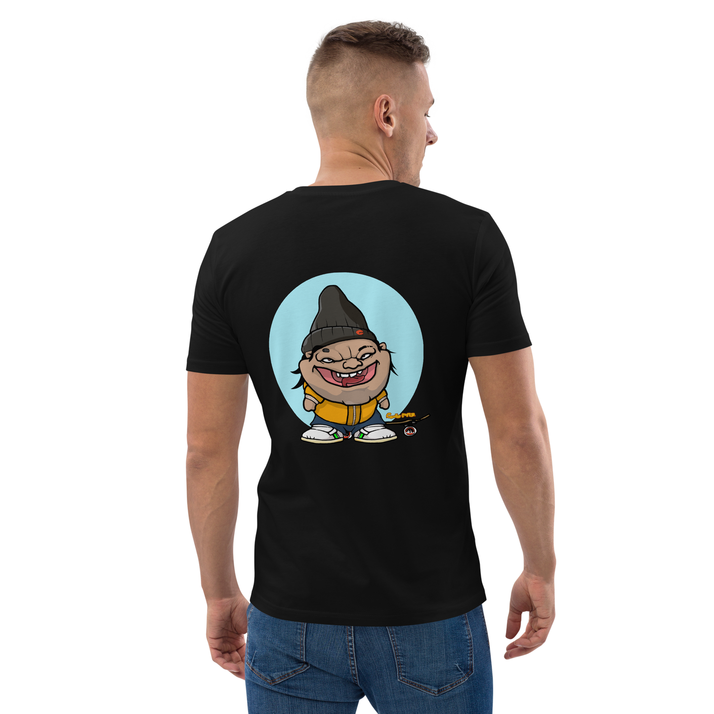 feat culpao_nft - Unisex organic cotton t-shirt REAR PRINT