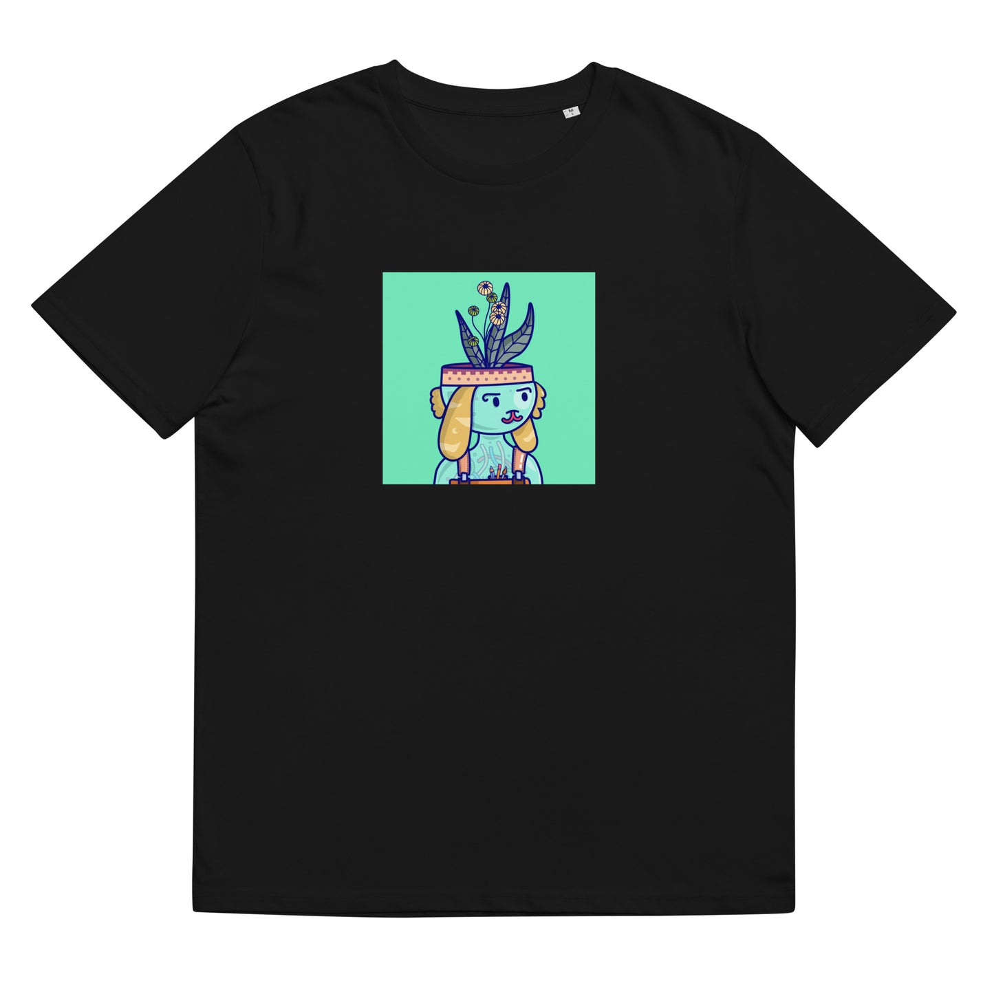 Unisex organic cotton t-shirt feat. NFT Daturians #1301