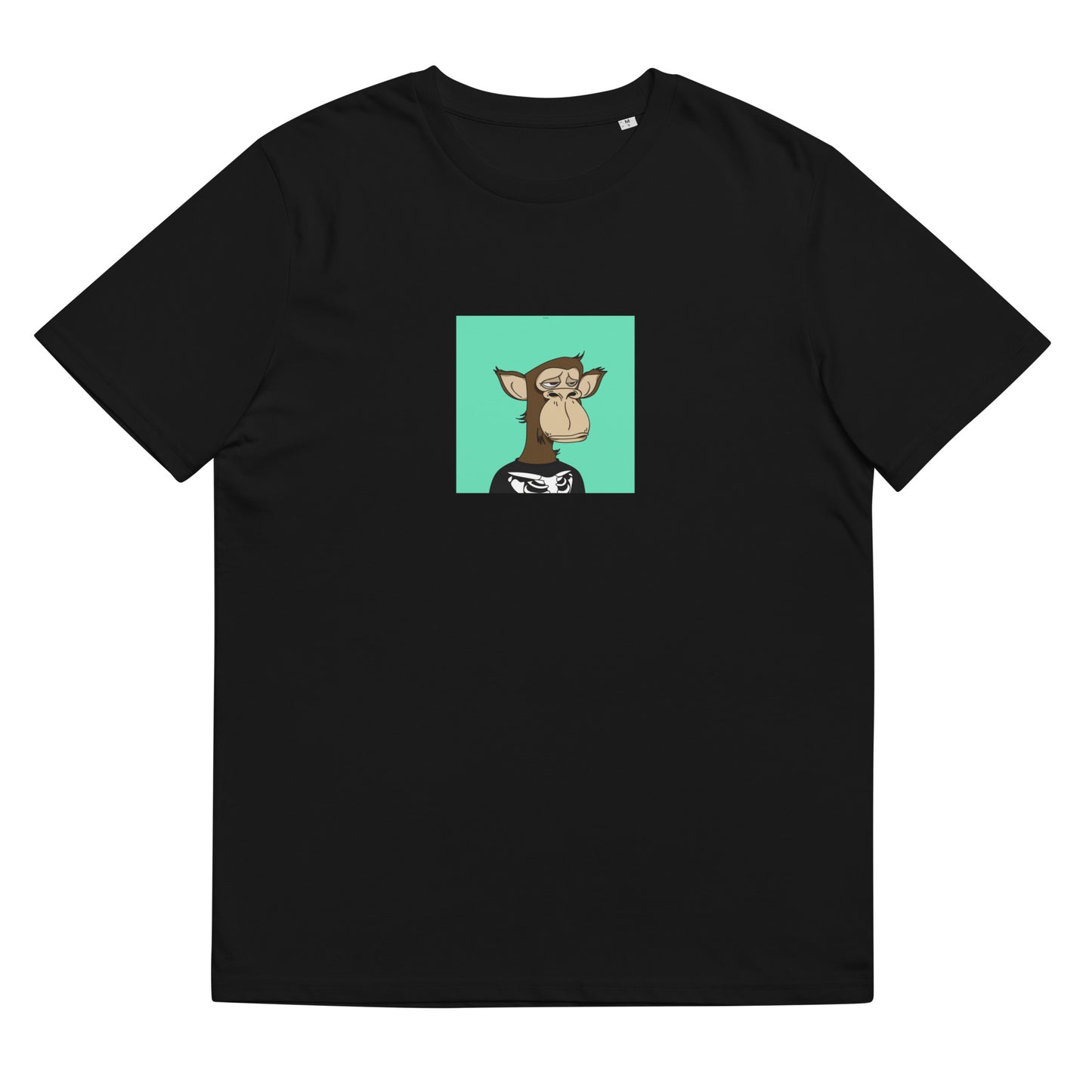 Unisex organic cotton t-shirt feat Polygon Ape YC #6437