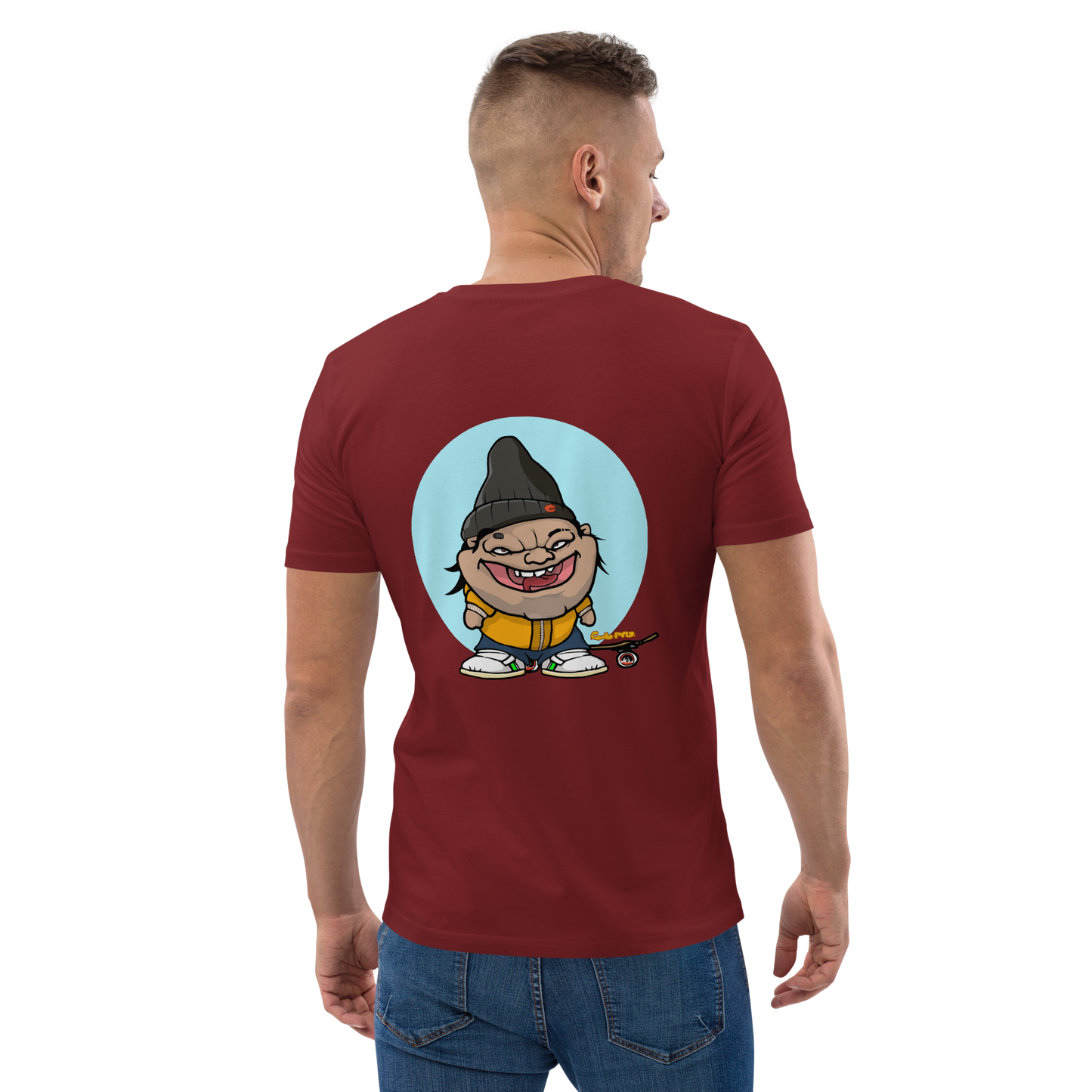 feat culpao_nft - Unisex organic cotton t-shirt REAR PRINT