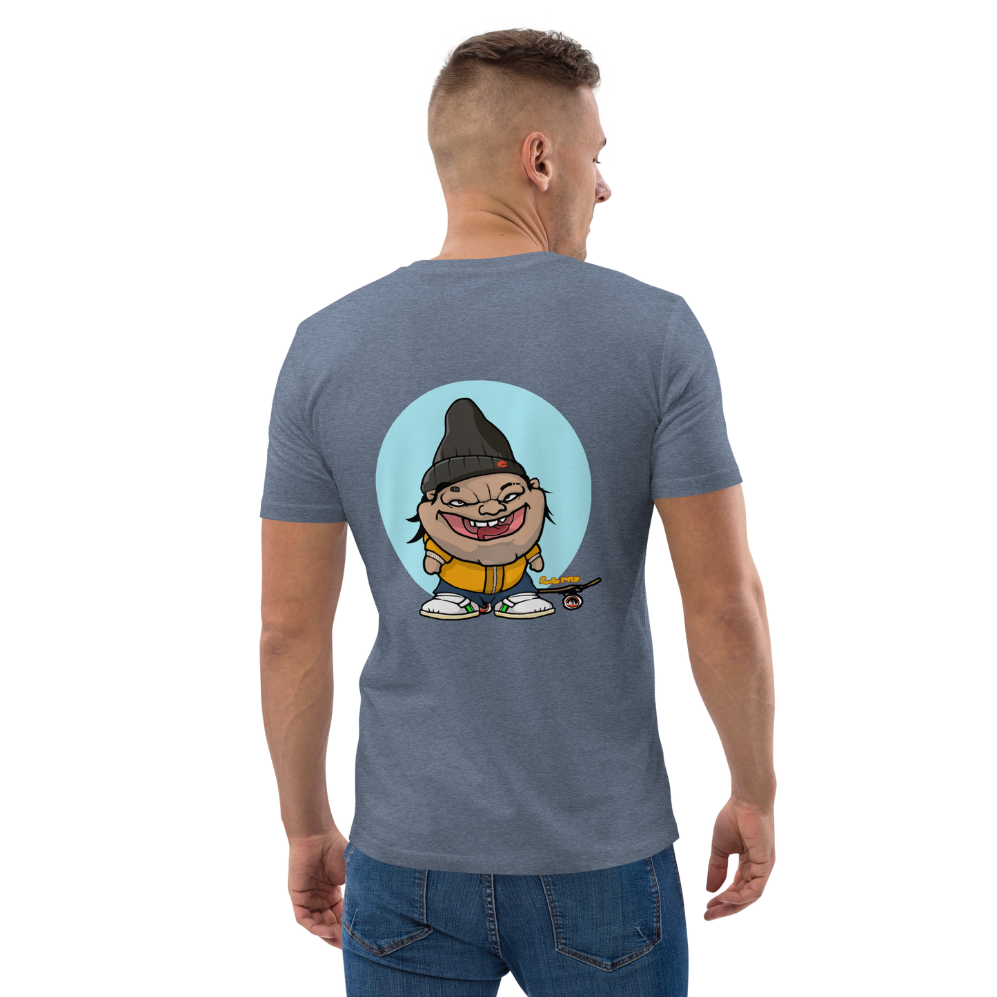 feat culpao_nft - Unisex organic cotton t-shirt REAR PRINT