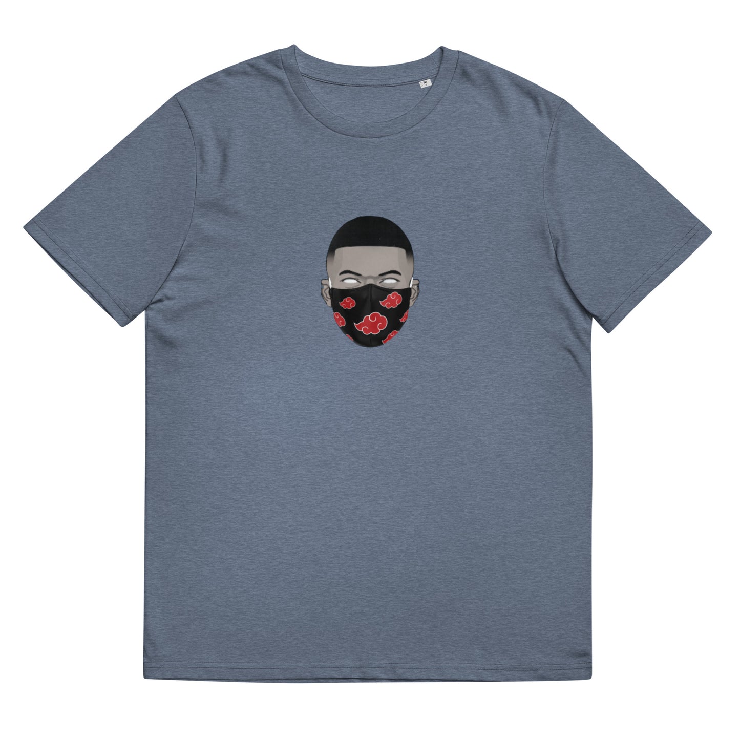 feat feat Mbappe Faces NFT - Unisex organic cotton t-shirt SINGLE EDITION