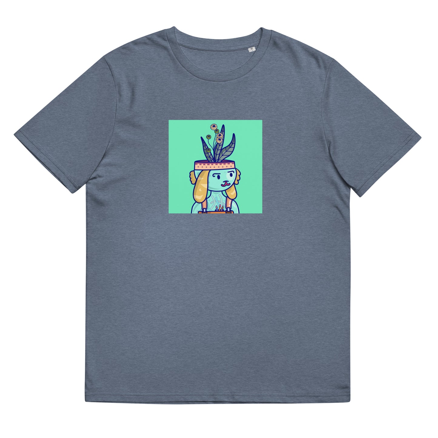 Unisex organic cotton t-shirt feat. NFT Daturians #1301