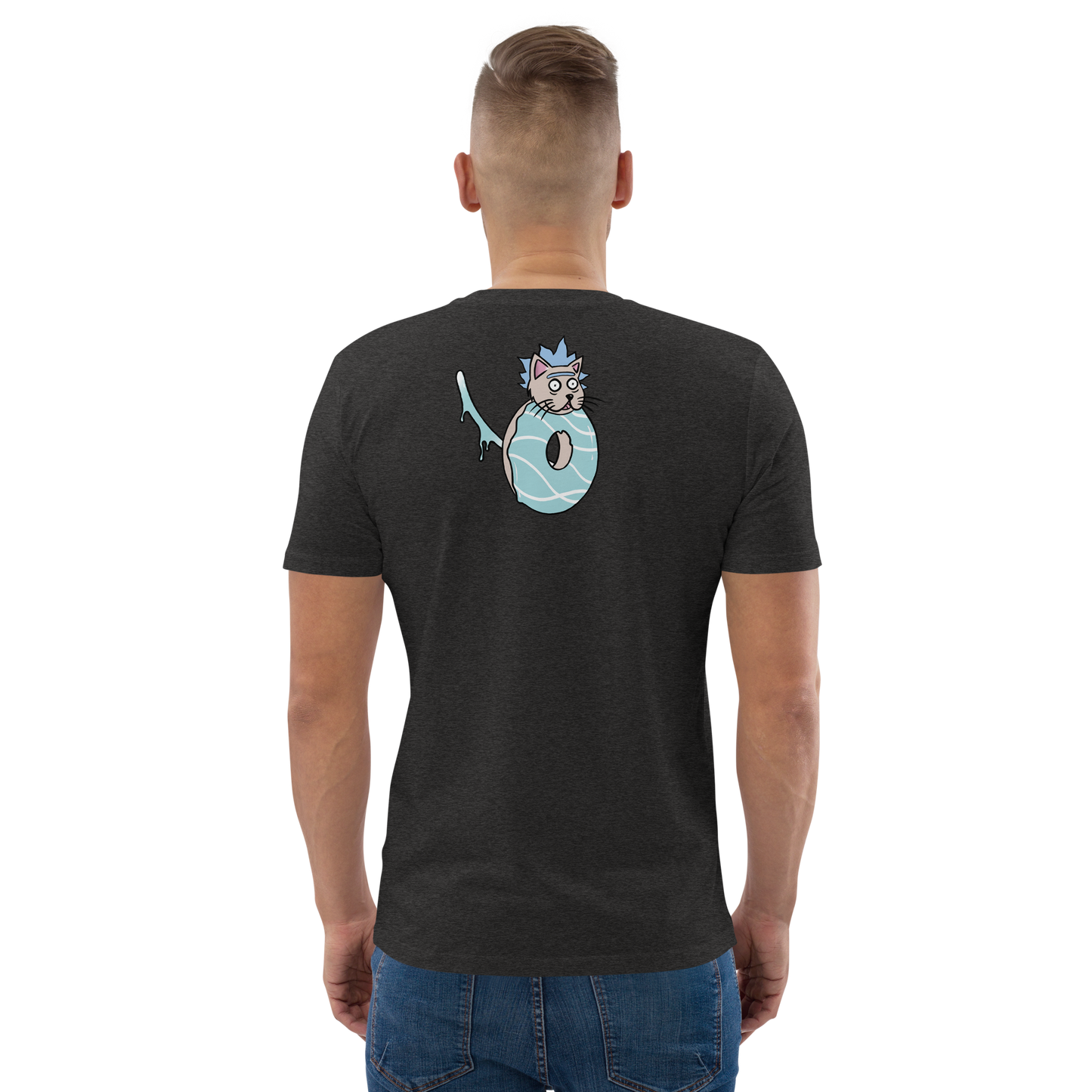 feat cr.em.y - Unisex organic cotton t-shirt REAR PRINT