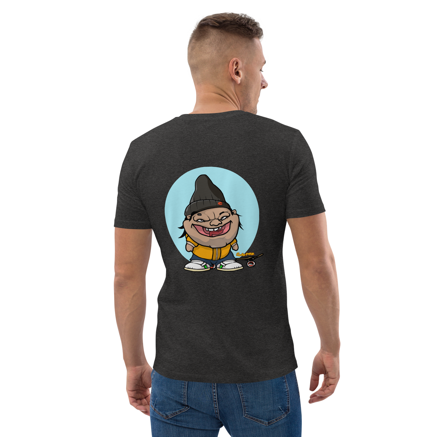 feat culpao_nft - Unisex organic cotton t-shirt REAR PRINT