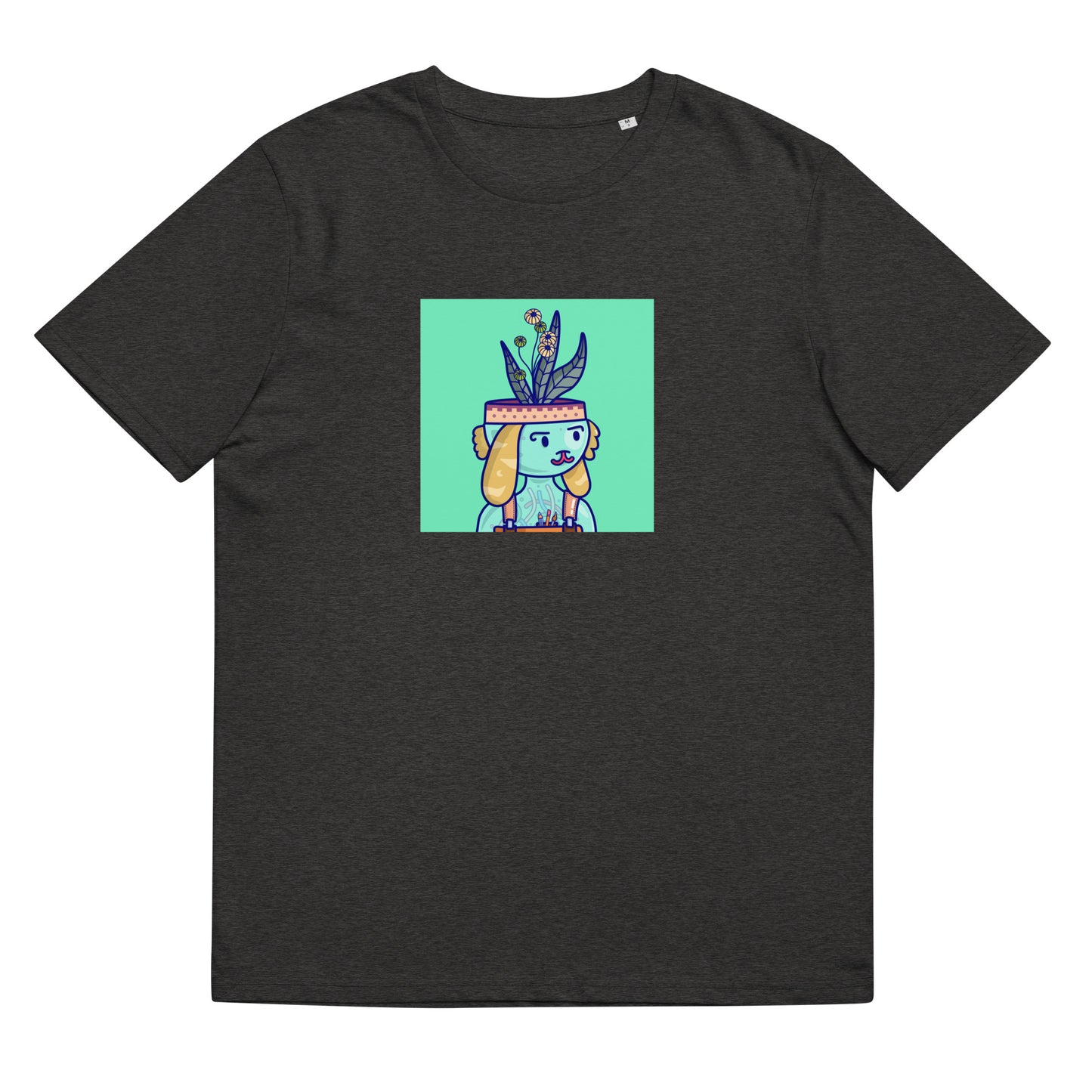 Unisex organic cotton t-shirt feat. NFT Daturians #1301