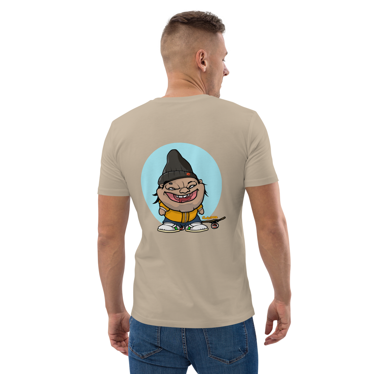 feat culpao_nft - Unisex organic cotton t-shirt REAR PRINT