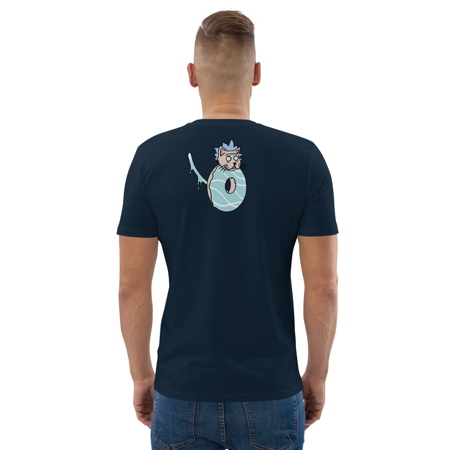 feat cr.em.y - Unisex organic cotton t-shirt REAR PRINT