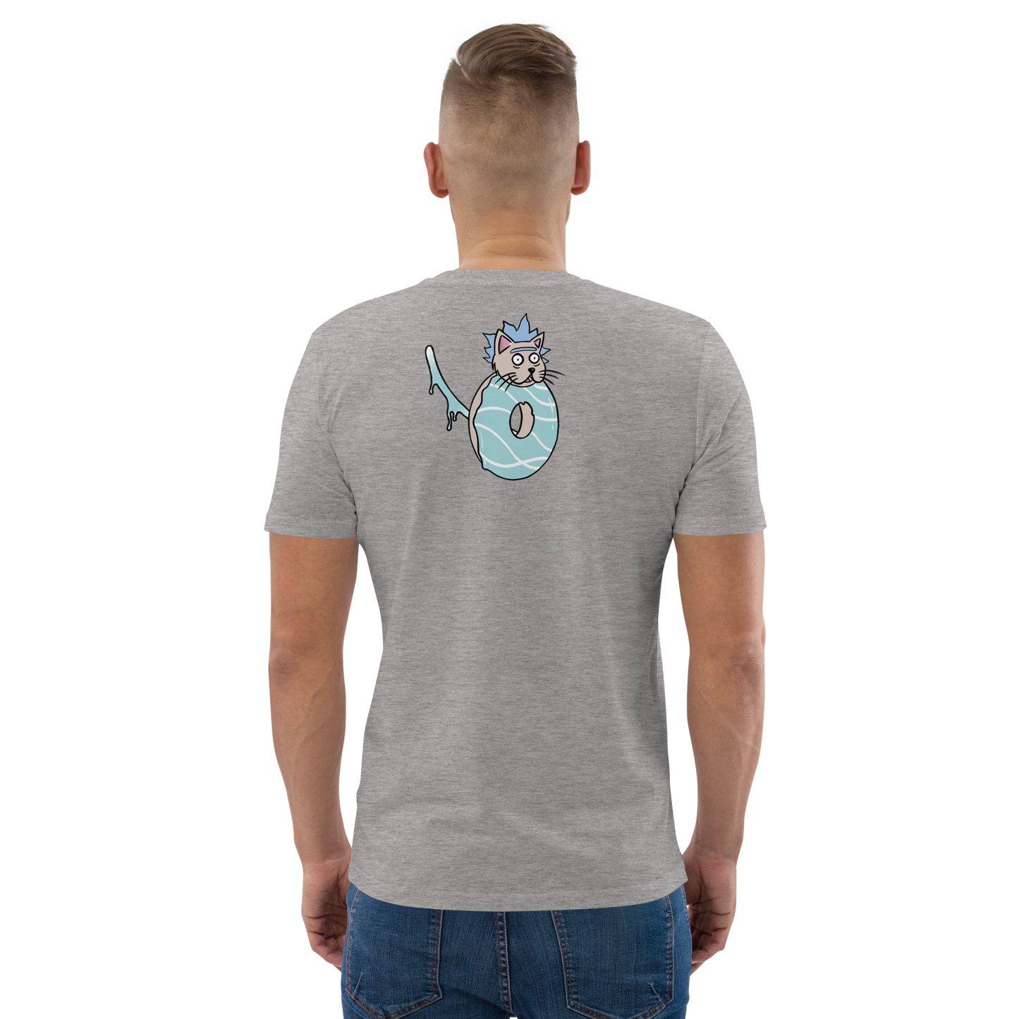 feat cr.em.y - Unisex organic cotton t-shirt REAR PRINT