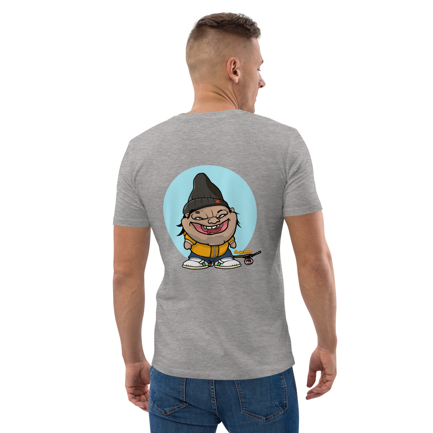 feat culpao_nft - Unisex organic cotton t-shirt REAR PRINT
